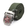 Ремень Следопыт-Звезда 1400х36мм,текстиль,зеленый