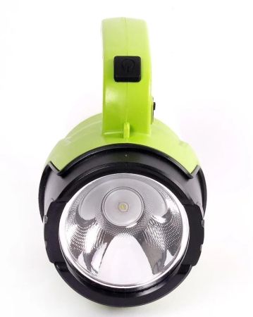 Фонарь-фара Следопыт-Атум 1 LED+8 LED аккум.