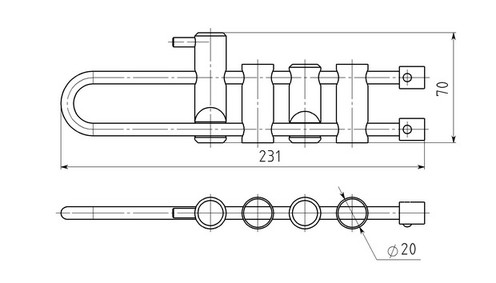  Спусковое устройство Вертикаль Решетка стальная в Самаре  