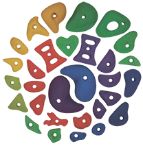  Комплект зацепок скалолазных Венто (50шт) в Самаре  