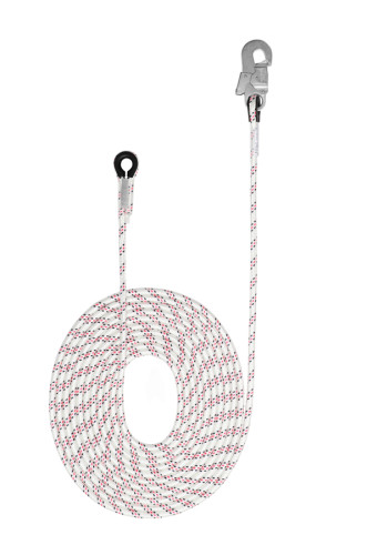  Гибкая анкерная линия АнкерЛайн 12 с карабином Стальной монтажный малый 20м Венто в Самаре  