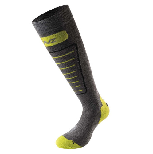 Купить Носки LENZ Skiing 1.0 Grey/Lime в Самаре