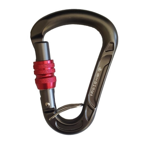  Карабин Вертикаль треугольный муфтированный с перемычкой дюраль в Самаре  