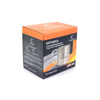 Кружка Следопыт изотер.ручка-карабин 450 мл PF-CWS-P129