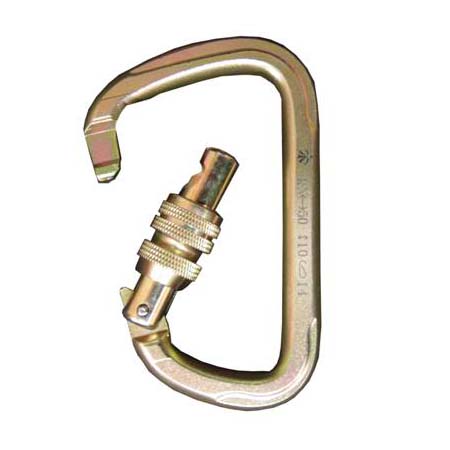  Карабин Вертикаль Люкс сталь трапеция с муфтой (keylock) в Самаре  