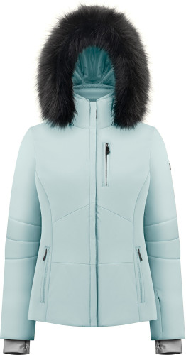 Куртка горнолыжная Poivre Blanc с иск.мехом W24-0802-WO/A голубой в Самаре