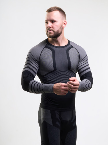 Комплект термобелья X-LINE (sport) мужской черный с серым NEW в Самаре