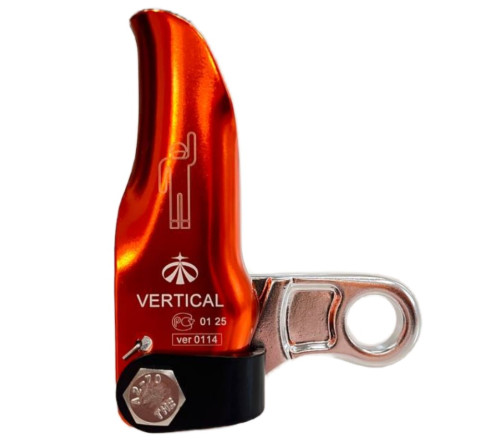  Зажим Вертикаль для двойной веревки оранжевый в Самаре  