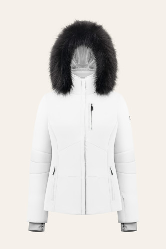 Куртка горнолыжная Poivre Blanc с иск.мехом W24-0800-WO/A белый в Самаре