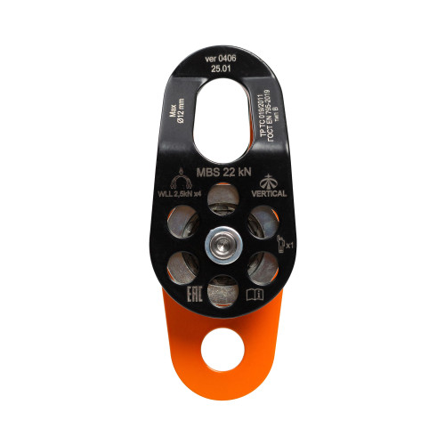  Блок-ролик Вертикаль двойной сталь с подшипником в Самаре  