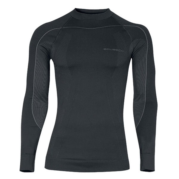 Футболка Brubeck Extreme Thermo LS1529М черный в Самаре