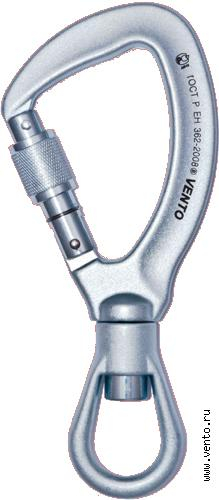  Карабин Венто Стальной с вертлюгом с муфтой в Самаре  