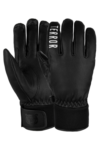 Перчатки Terror-Leather Gloves Black в Самаре