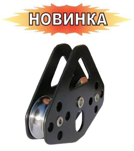  Блок-ролик Вертикаль ТАНДЕМ сталь с подшипником Sturdy в Самаре  