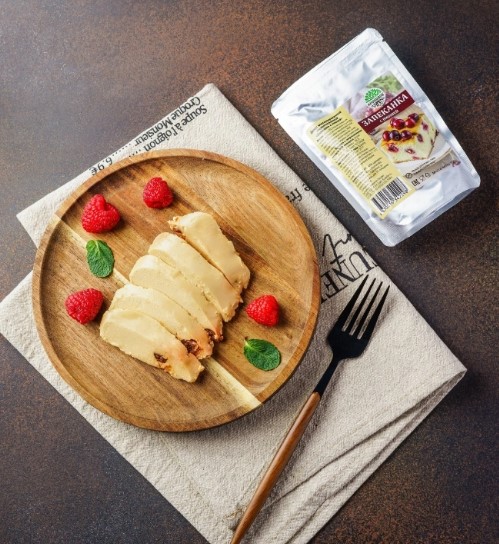 Изделие кулинарное из творога стерилизованное "Запеканка с вишней"