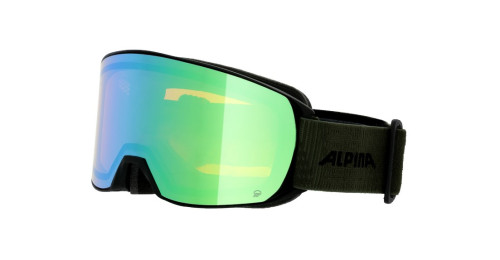 Купить маска alpina г/л nakiska q black-olive matt/q green s2 в Самаре