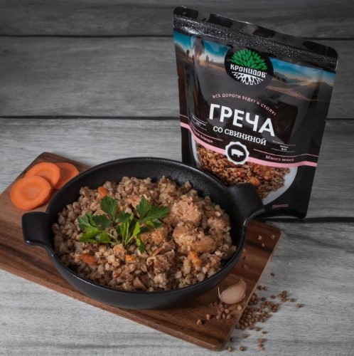 Консервы мясорастительные стерилизованные "Каша гречневая со свининой"