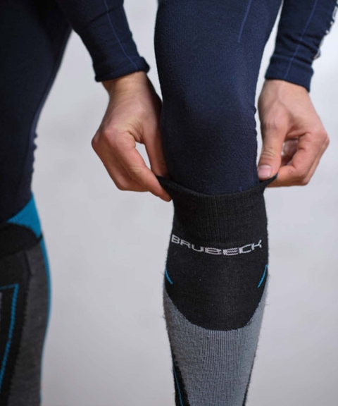 Купить Носки Brubeck Snow Forse Light серый/синий в Самаре