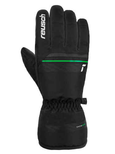 Перчатки Reusch Snow King Black/Neon Green в Самаре
