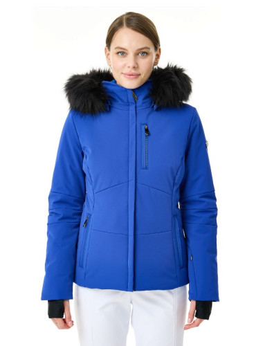 Куртка горнолыжная Poivre Blanc с иск.мехом W24-0802-WO/A синий в Самаре