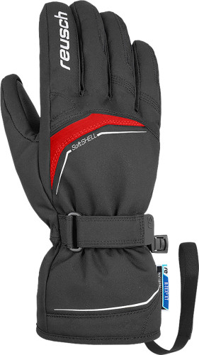 Перчатки Reusch Primus R-Tex XT Black/Fire Red в Самаре