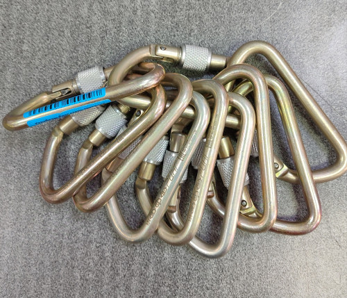  Карабины Ринг сталь трапеция (keylock) 5000 (10шт) в Самаре  