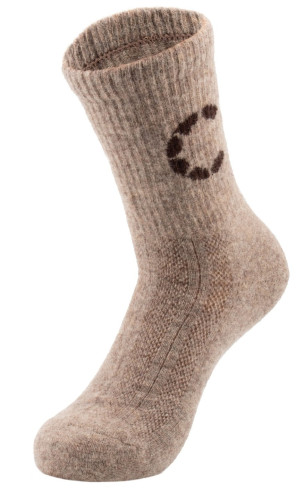 Купить Носки Следопыт Organic wool socks YAK,natural brown в Самаре
