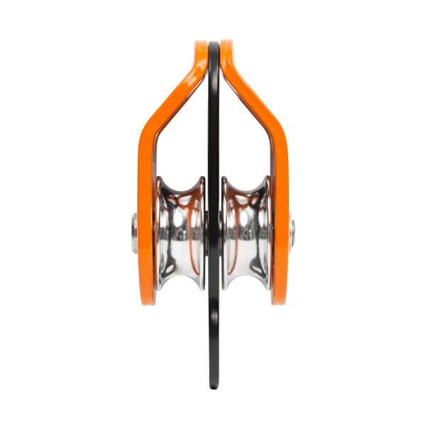  Блок-ролик Вертикаль двойной дюралевый с подшипником в Самаре  