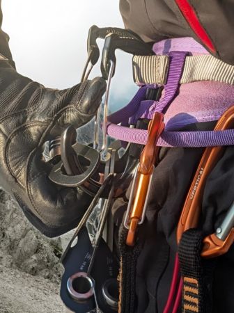  Карабин Вертикаль развесочный Краб черный в Самаре  