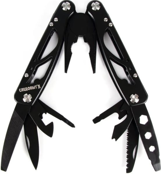 Мультитул (плоскогубцы) Следопыт-Headway,105х45х16 мм,11 предметов в чехле,на блистере