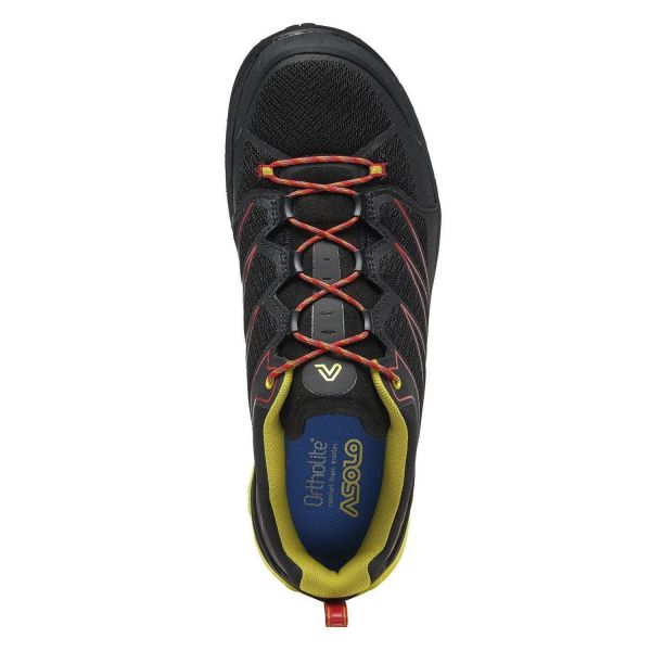 Купить ботинки asolo softrock mm black/black/yellow в Самаре