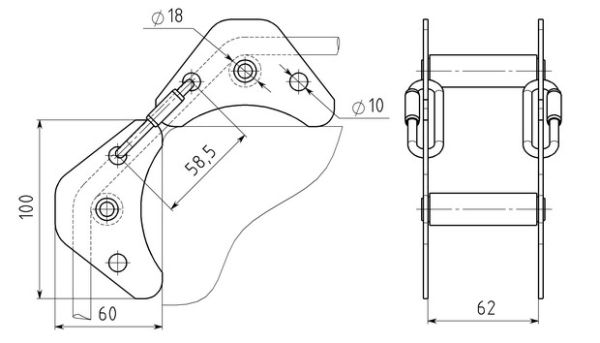  Комплект роликов Вертикаль для перегиба в Самаре  