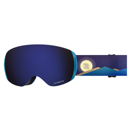 Купить Маска Los Raketos NJS Chrom Blue в Самаре