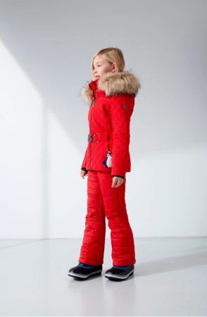 Куртка горнолыжная Poivre Blanc с иск.мехом W21-1003-JRGL/A красный в Самаре