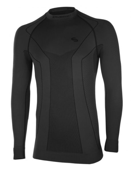 Футболка Brubeck Extreme Thermo LS1529М черный в Самаре