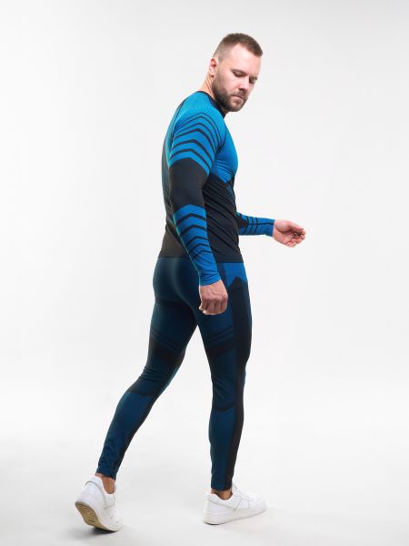 Комплект термобелья X-Line Sport мужской черный с синим NEW в Самаре