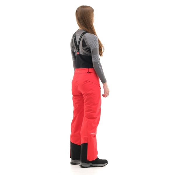 Брюки горнолыжные Dragonfly Gravity Premium Woman Red Fluo в Самаре