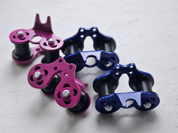  Ролик GURU Treck V2 для навесной переправы синий в Самаре  