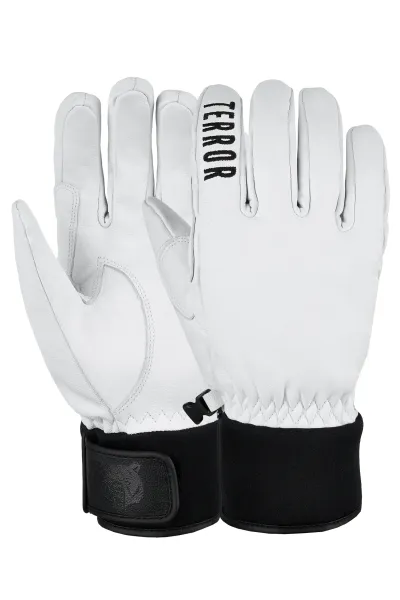 Перчатки Terror-Leather Gloves Black в Самаре