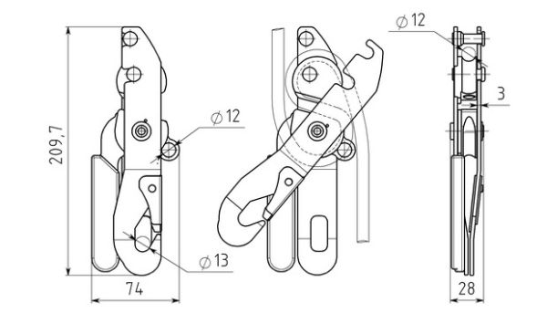  Стопор-десантер Вертикаль ver 0305 в Самаре  