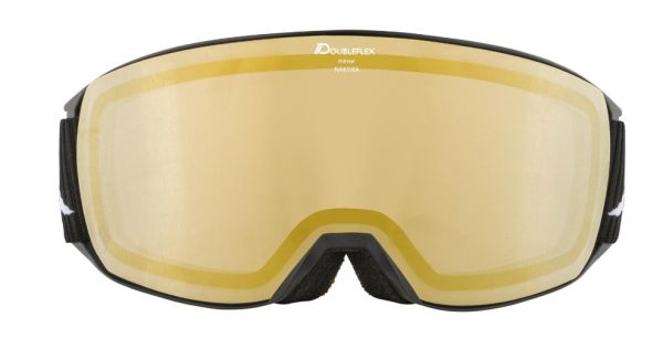 Купить маска alpina г/л nakiska q-lite black matt/q-lite gold s1 в Самаре