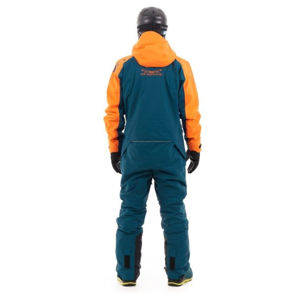 Комбинезон сноубордический Dragonfly Gravity Premium MAN Dark Ocean-Orange 2023 в Самаре