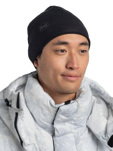 Шапка Buff Polar&Ecostretch Solid Black в Самаре