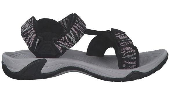 Купить сандалии cmp hamal wmn hiking nero-pale rose черный в Самаре