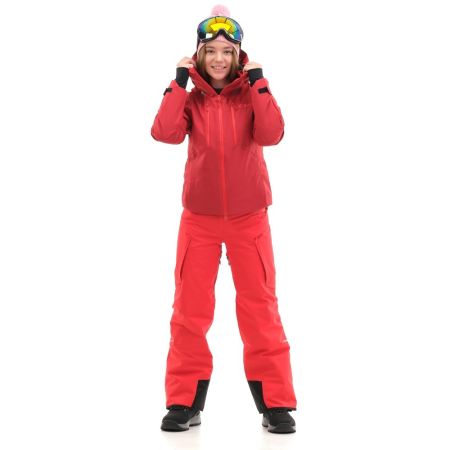 Брюки горнолыжные Dragonfly Gravity Premium Woman Red Fluo в Самаре