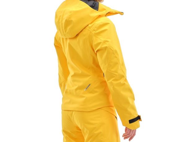 Куртка горнолыжная Dragonfly утепленная Gravity Premium Woman Yellow-Dark в Самаре