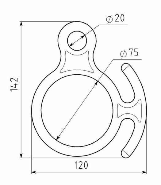  Спусковое устройство Вертикаль 8 рогатая сталь в Самаре  