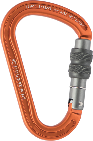  Карабин Венто Titanium с муфтой кейлок оранжевый в Самаре  