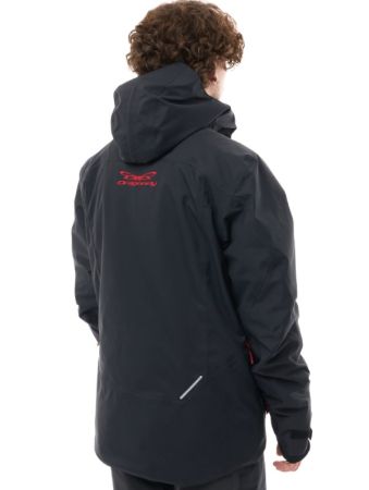 Куртка горнолыжная Dragonfly утепленная Gravity Man Black-Red в Самаре