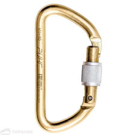  Карабины Ринг сталь трапеция (keylock) 5000 (10шт) в Самаре  